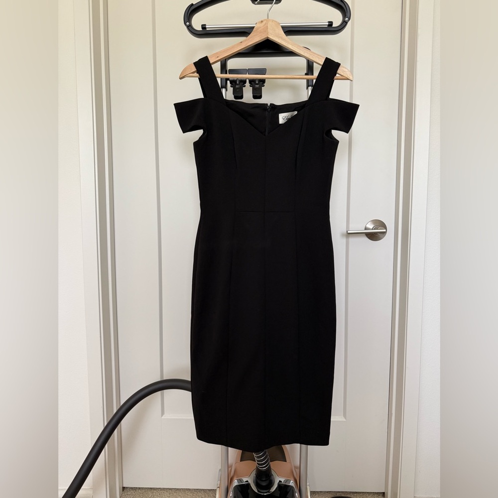 Elegant Black Off-Shoulder Dress